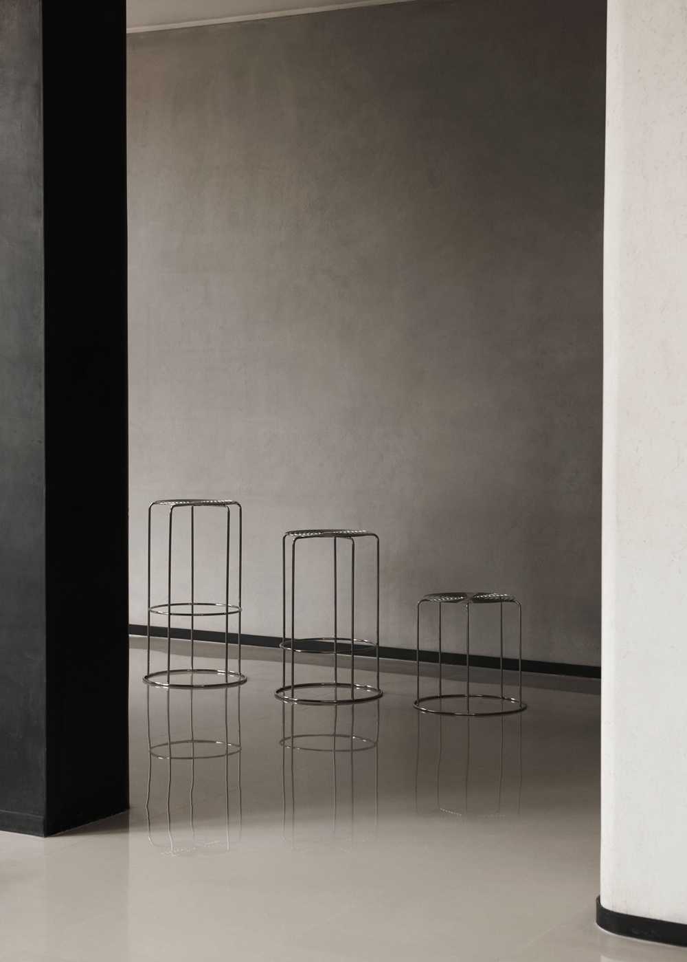 Tabouret VP15 Wire Counter Stool AndTradition