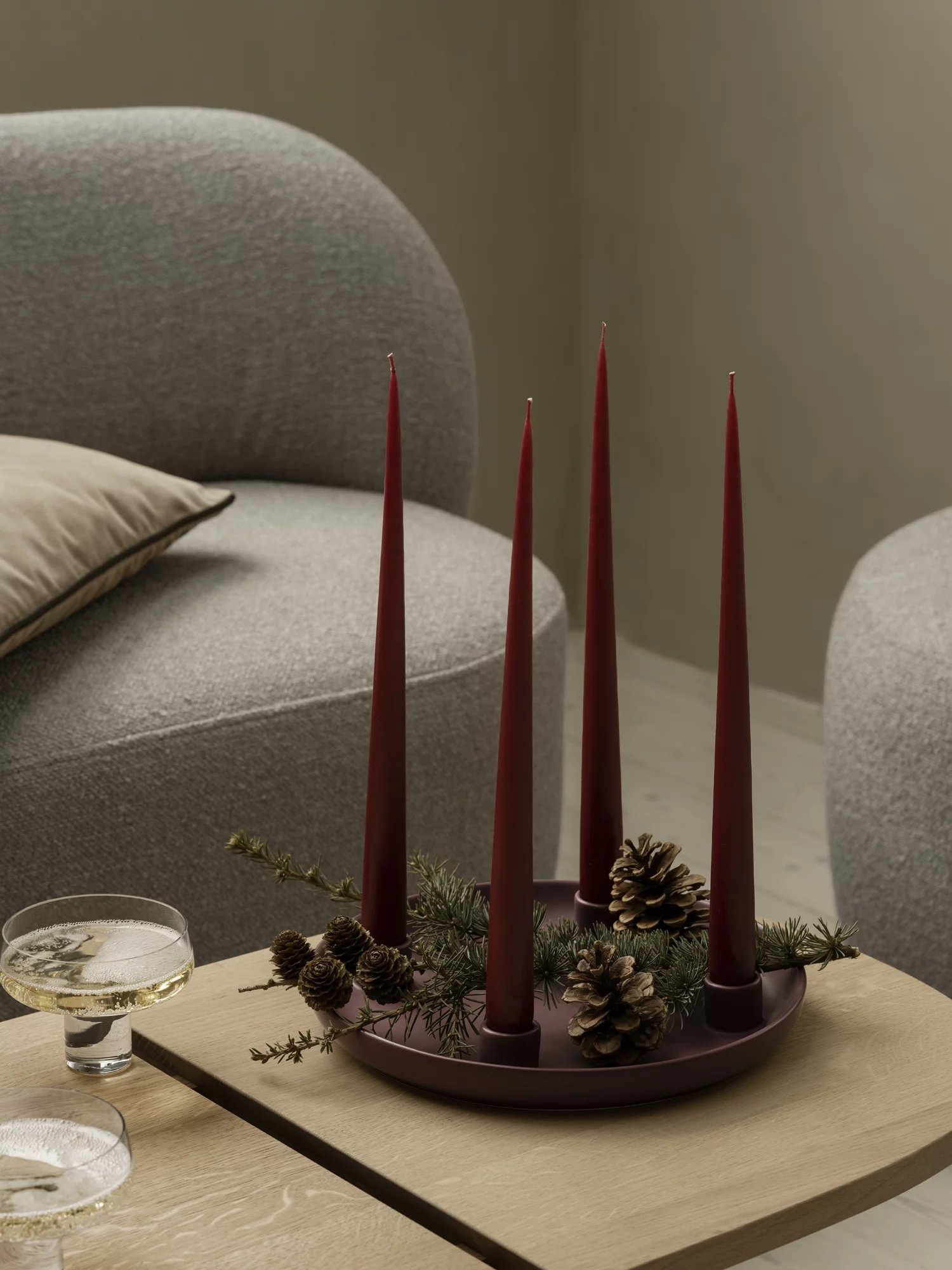 Avio Table d'appoint L 80 x P 43 x H 38 cm Blomus