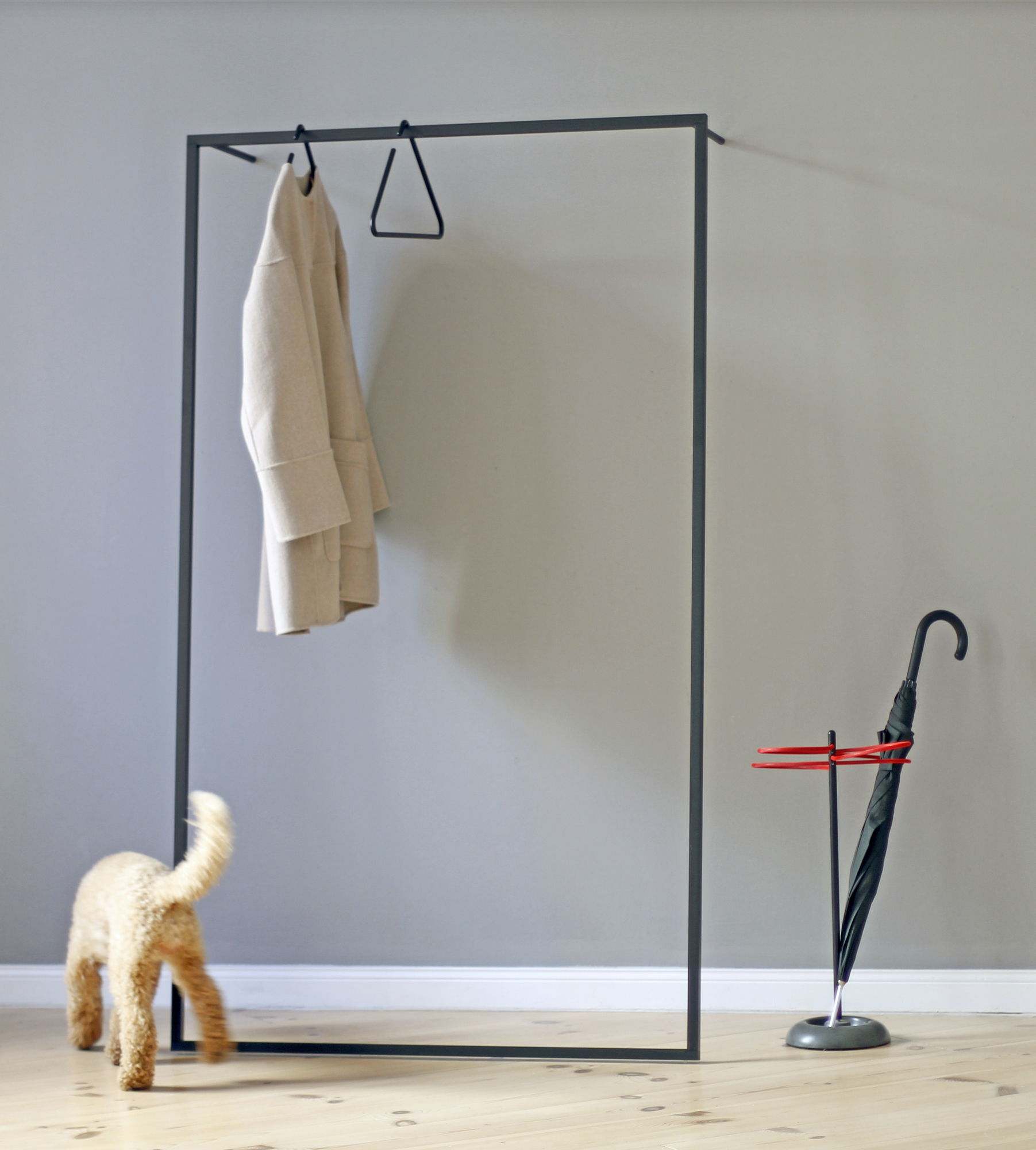 Leano Penderie penchee Roomsafari Blanc