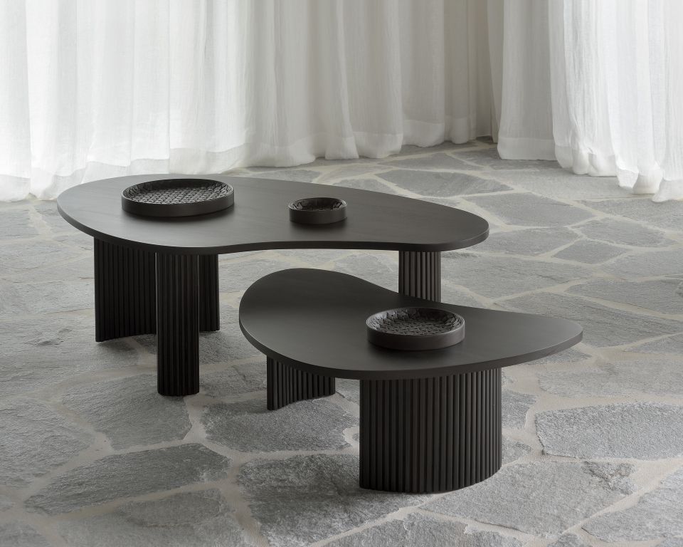 Boomerang Table Basse Acajou Ethnicraft