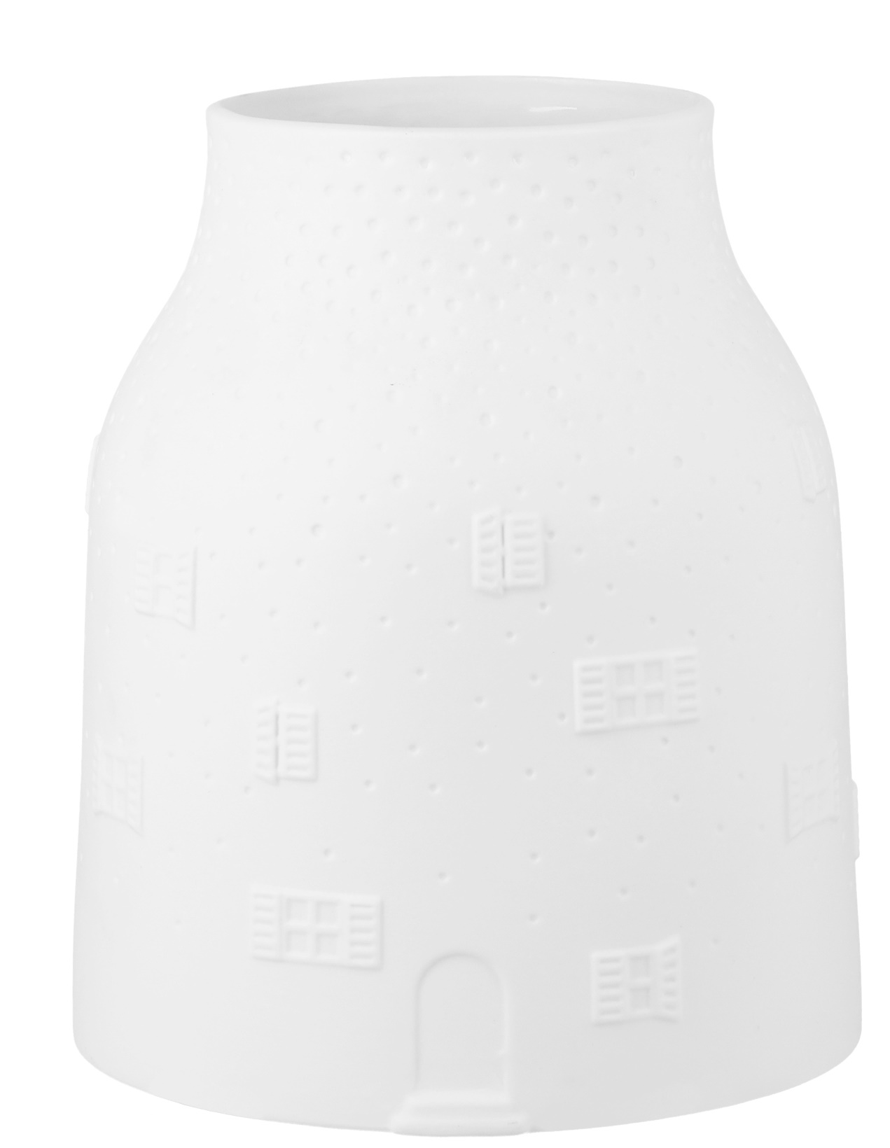 Vase Maison d'hiver Petite roue