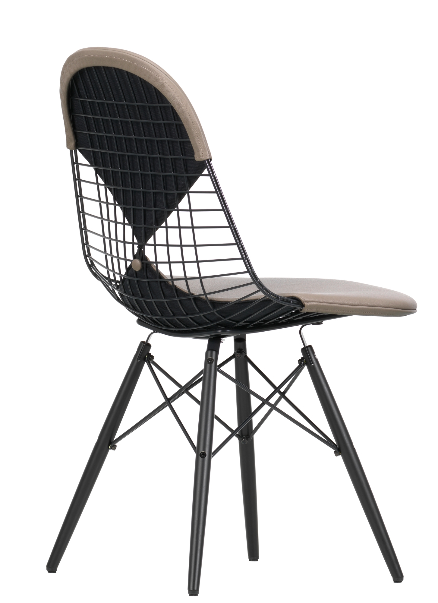 DKW-2 Wire Chair Chaise Coussin de siège et de dos Vitra