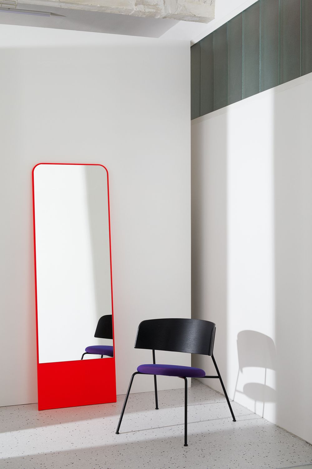 FRIEDRICH miroir frêne bleu berlinois OUT
