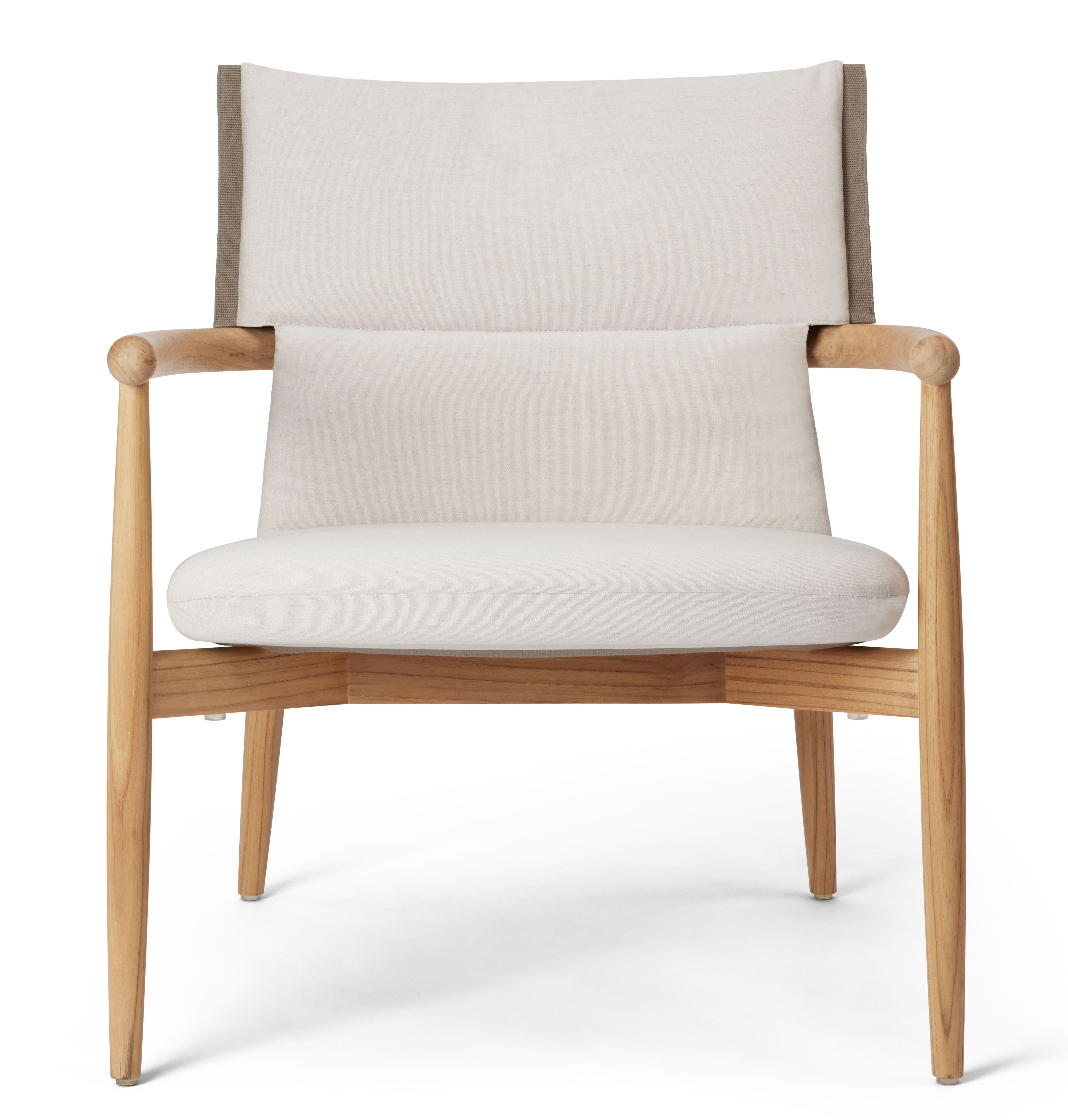Embrace Outdoor Lounge Chair Chaise longue avec Coussin Carl Hansen & Søn