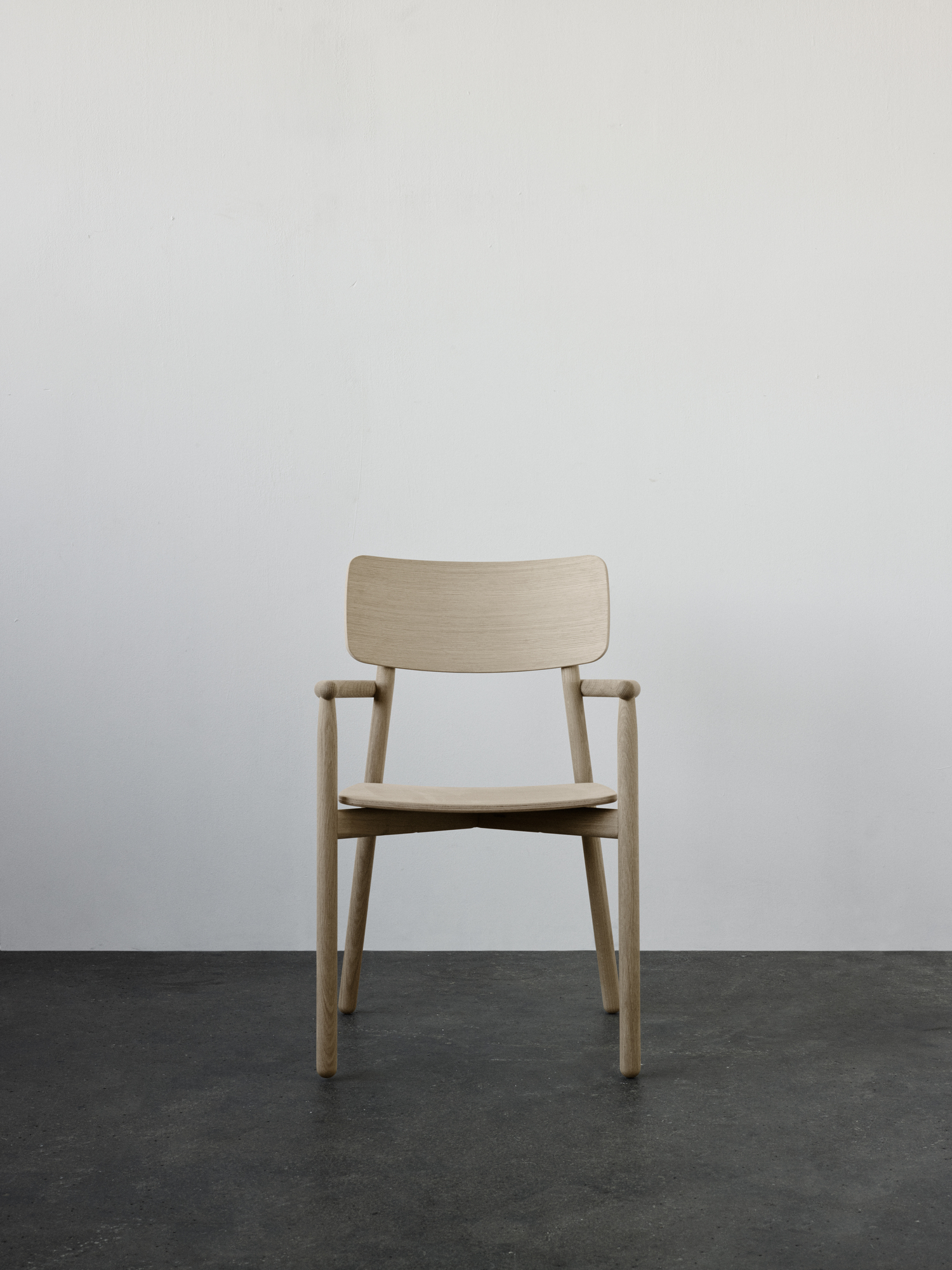 Hven Armchair chaise en chêne Skagerak by Fritz Hansen