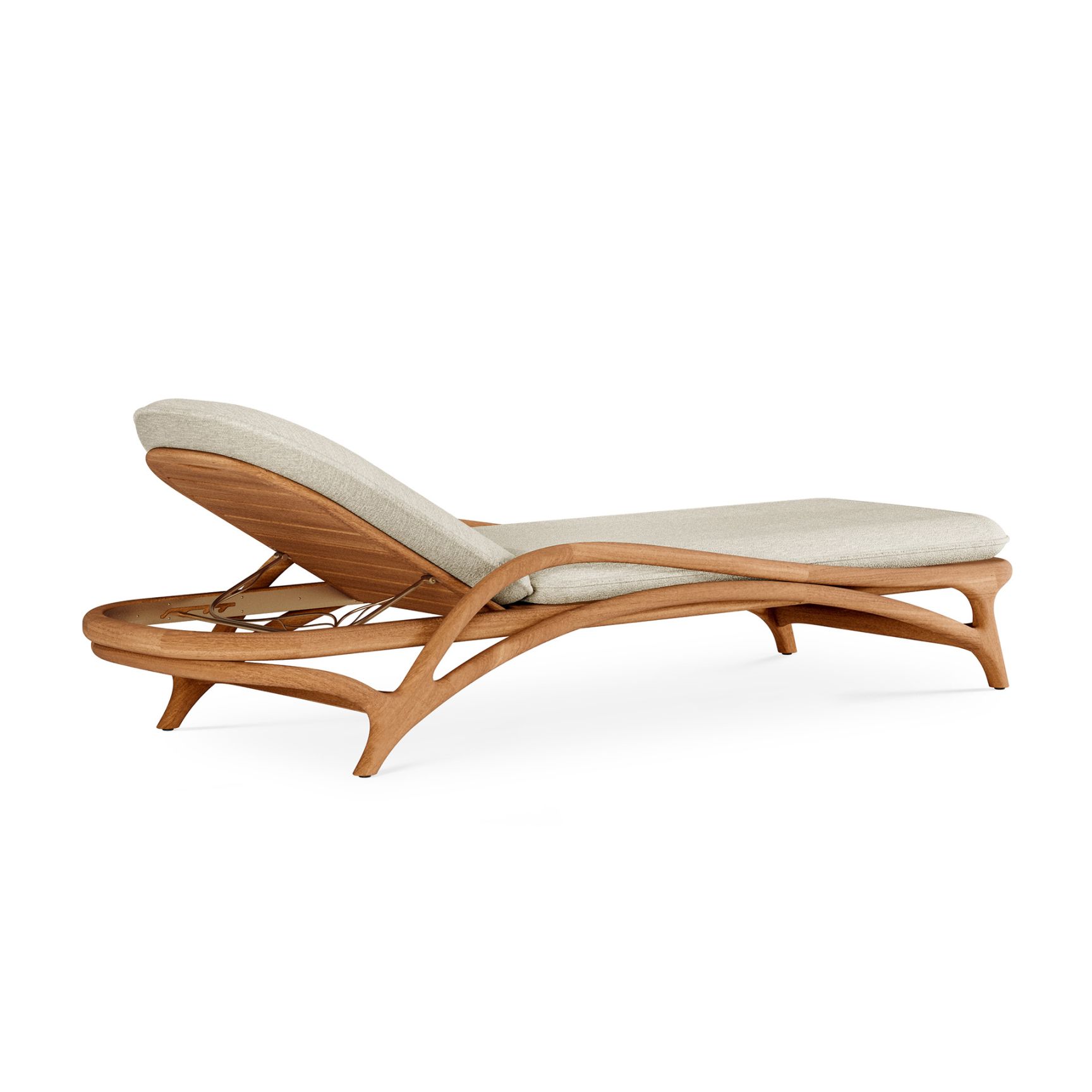 Chaise longue d'extérieur réglable Zen Morpho