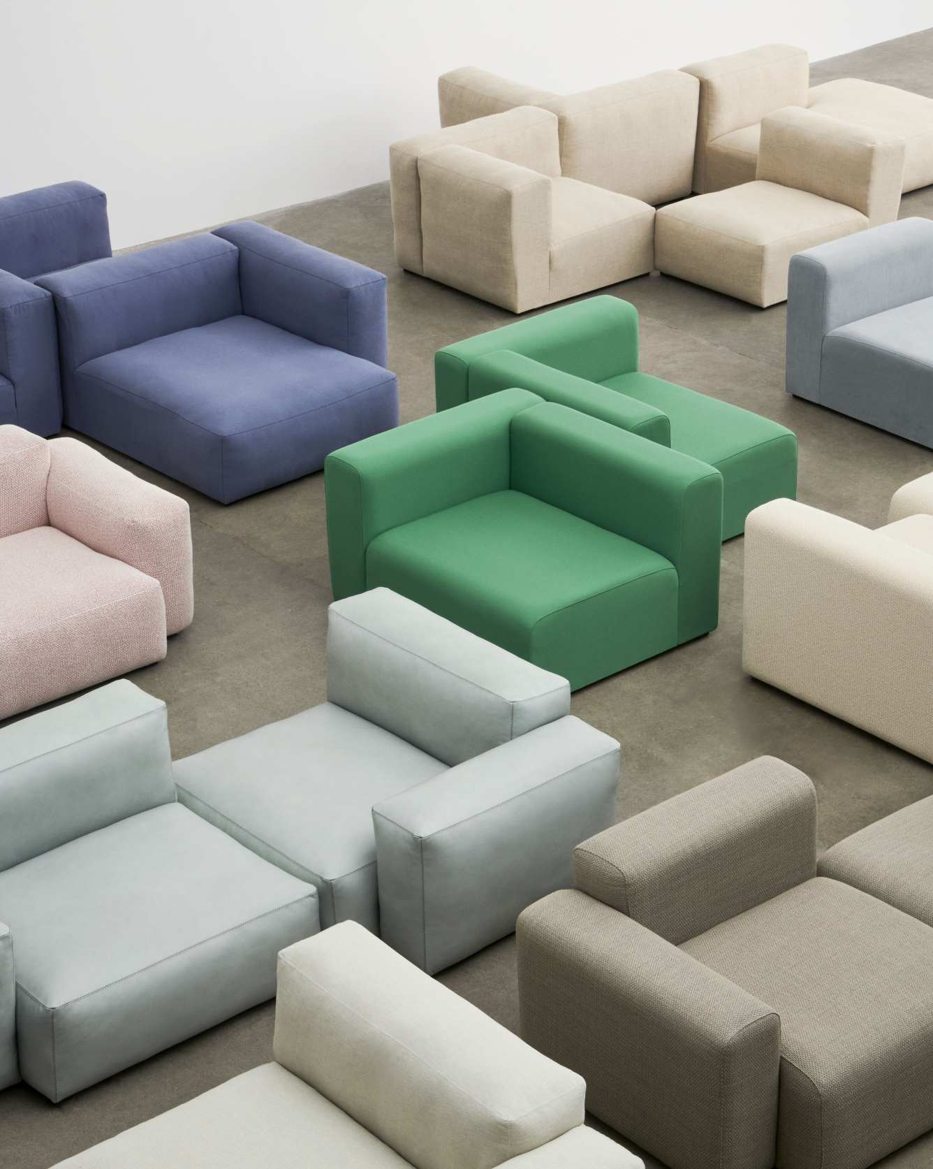 Mags Soft Sofa Corner Combination 2 accoudoir à droite Hay