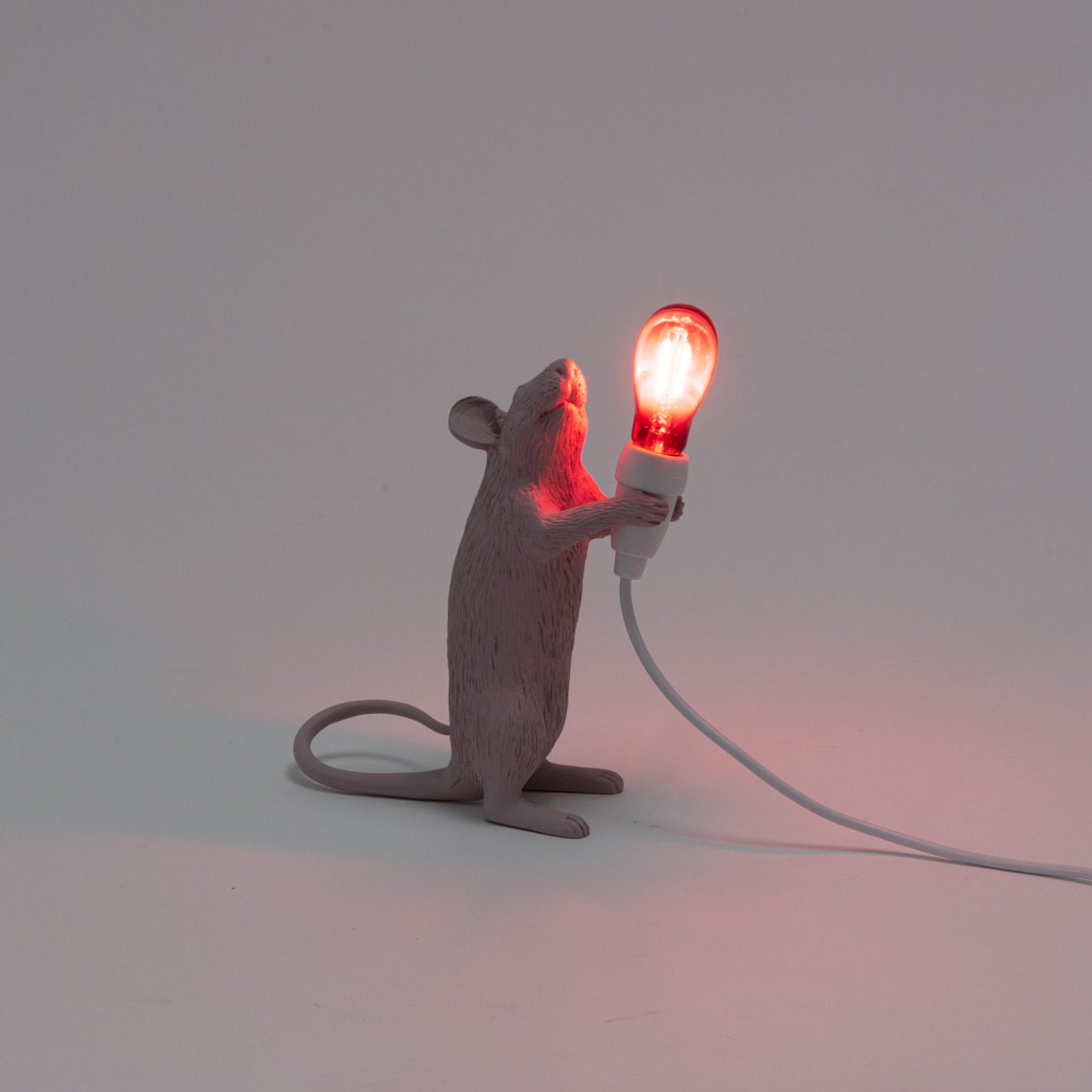 Mouse Lamp Step Love Edition Lampe de table USB Seletti