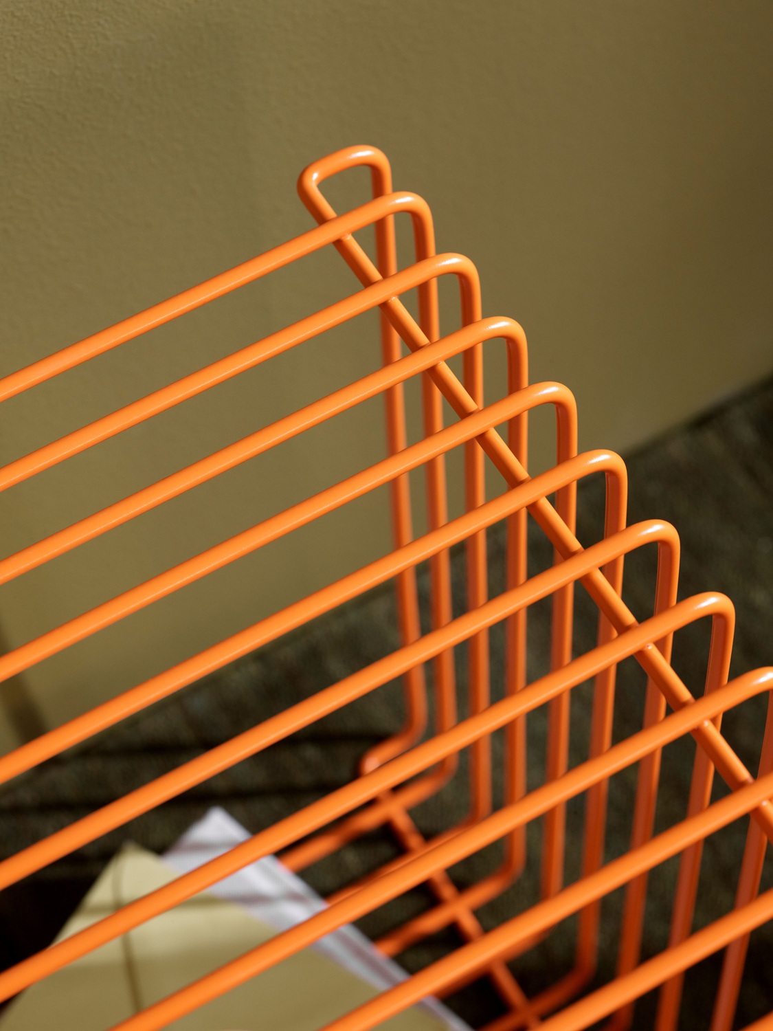 Panton Wire Cube Single étagère Tangerine LIMITED EDITION Montana
