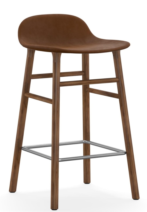Form Barstool tabouret de bar H 65 cm Chêne Rembourré Normann Copenhagen