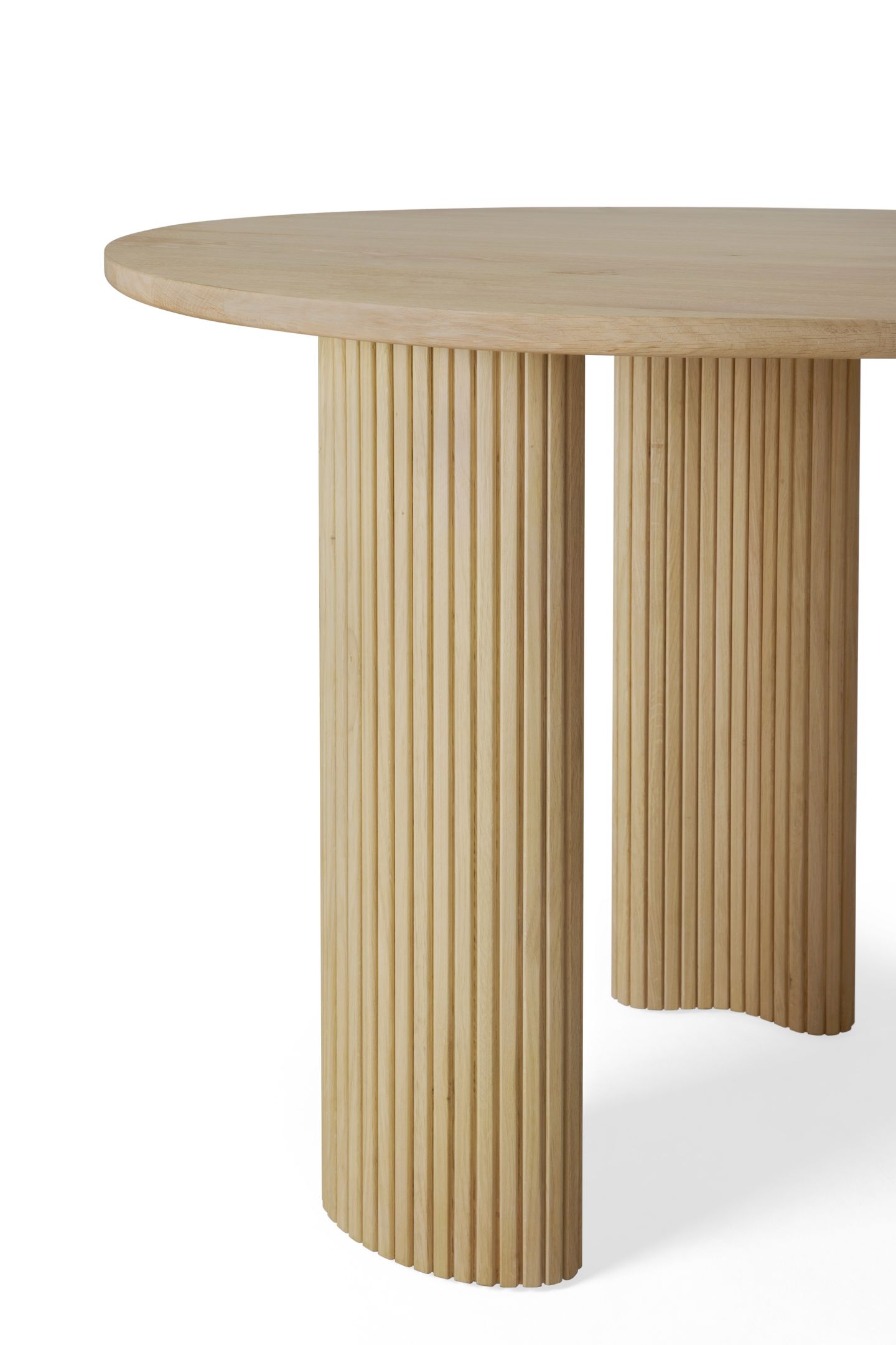 Bureau Boomerang - chêne verni Ethnicraft