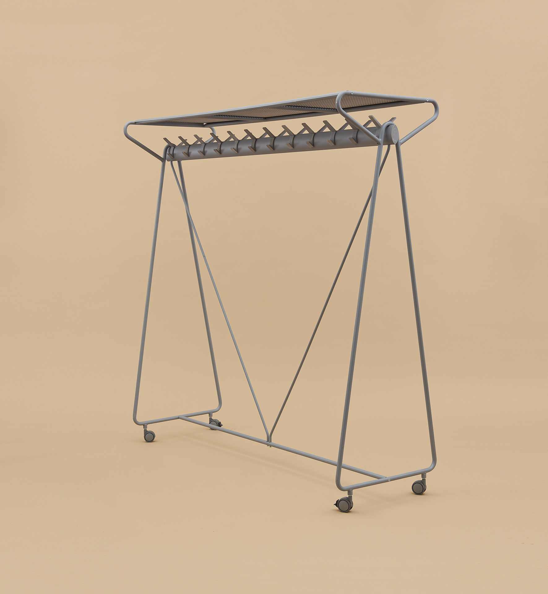Ellipse Armoire sur roues avec tablette Segis