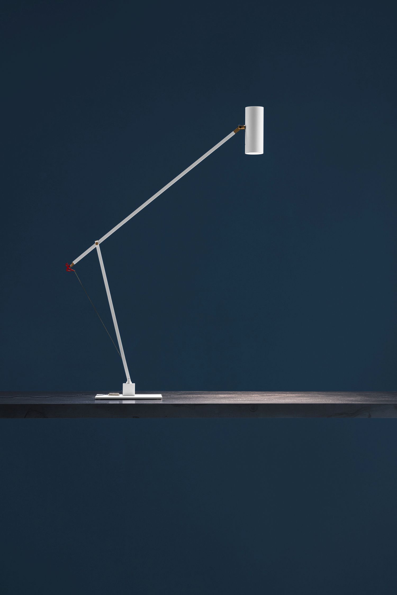 Ettorino T lampe de table blanc Catellani & Smith