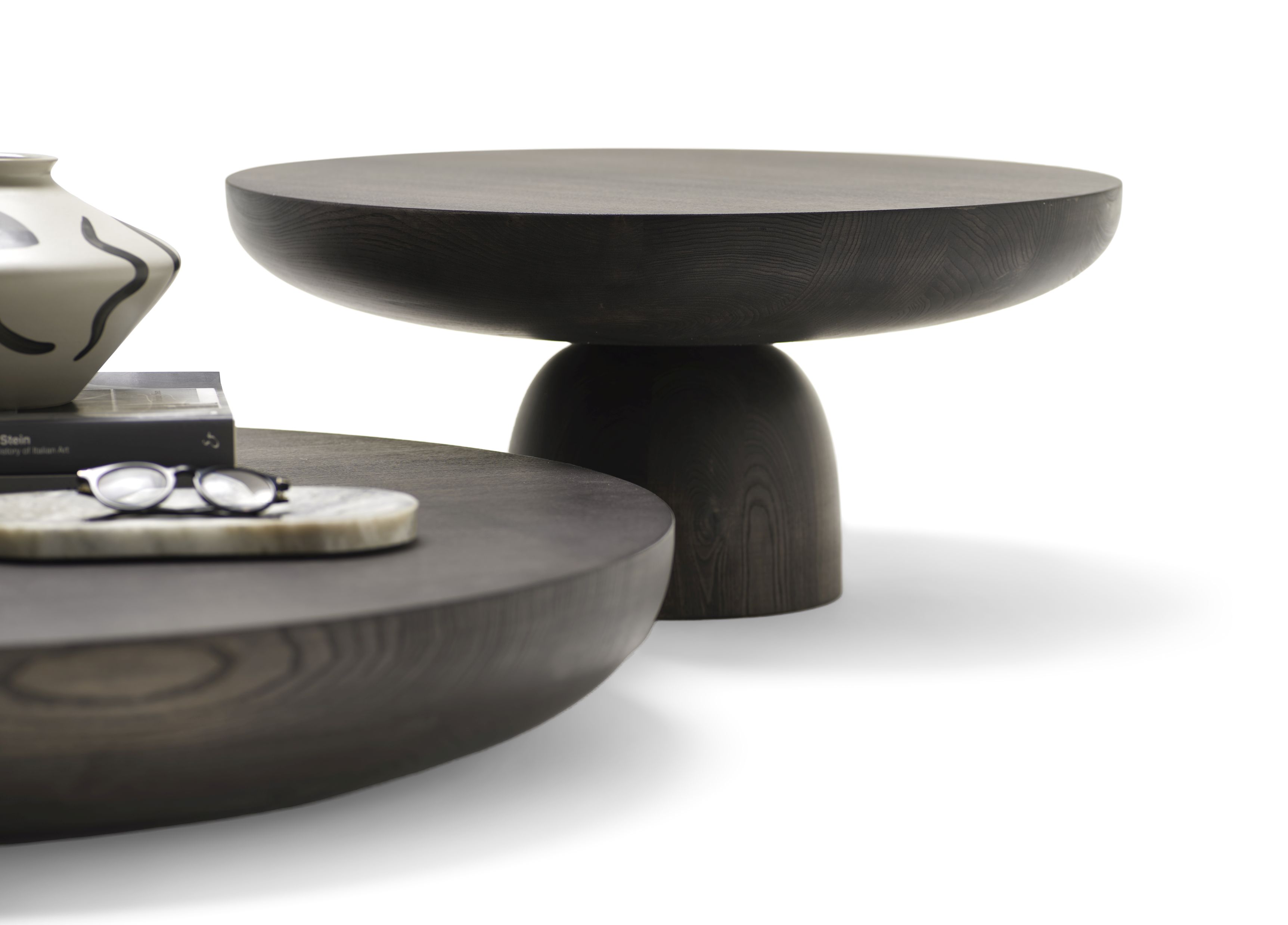 Olo Wood Table basse Ø30cm Mogg