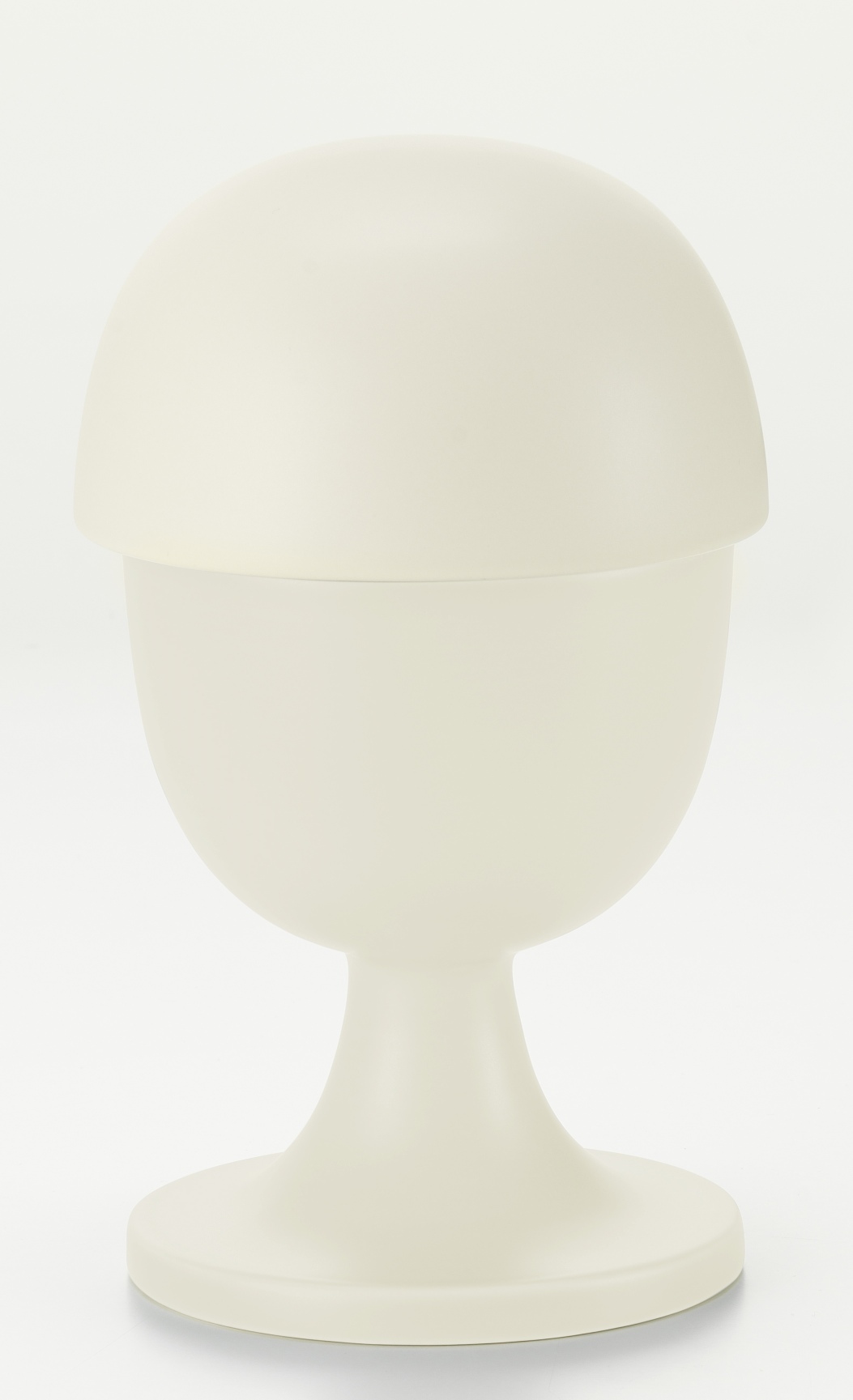 Ceramic Containers NO.3 Vitra Crème Keramikbehälter in Creme-Weiß mit Deckel, ideal als stilvolle Aufbewahrung für Küche und Wohnen.