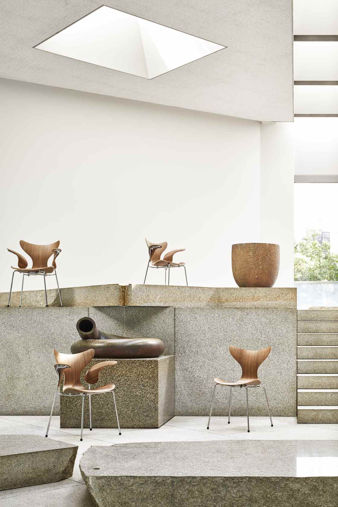 Lily Accoudoir chaise 3208 Fritz Hansen