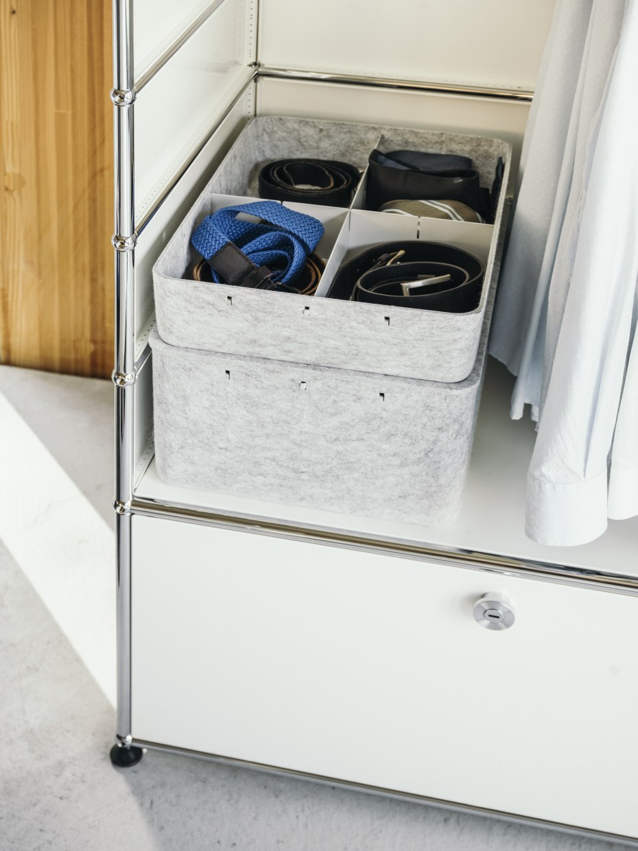 USM Haller Inos boîte profonde avec plateau