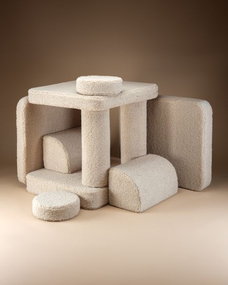 Canapé de jeu en tissu Teddy Wigiwama
