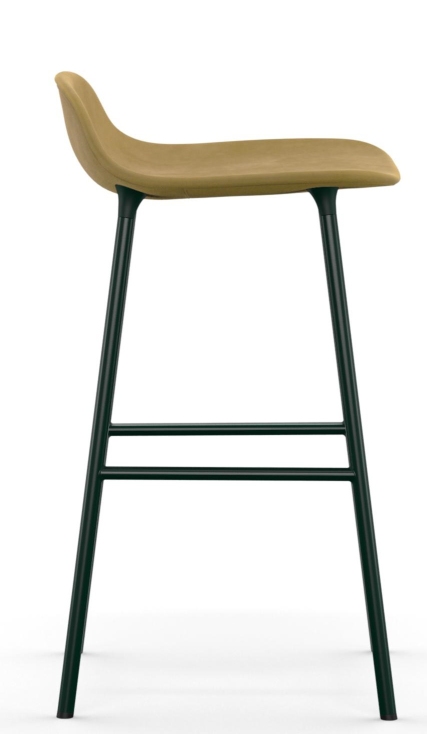 Form Barstool tabouret de bar H 65 cm Acier Rembourré Normann Copenhagen