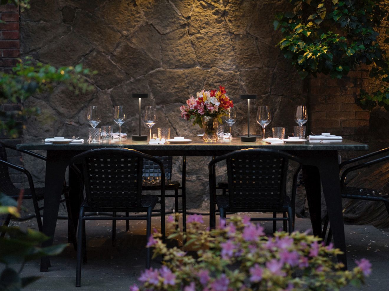 Arnold S Outdoor Lampe de table anthracite Moree