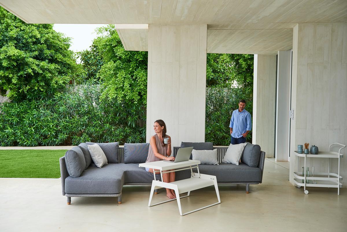 Moments Outdoor canapé 2 places gauche Cane-Line