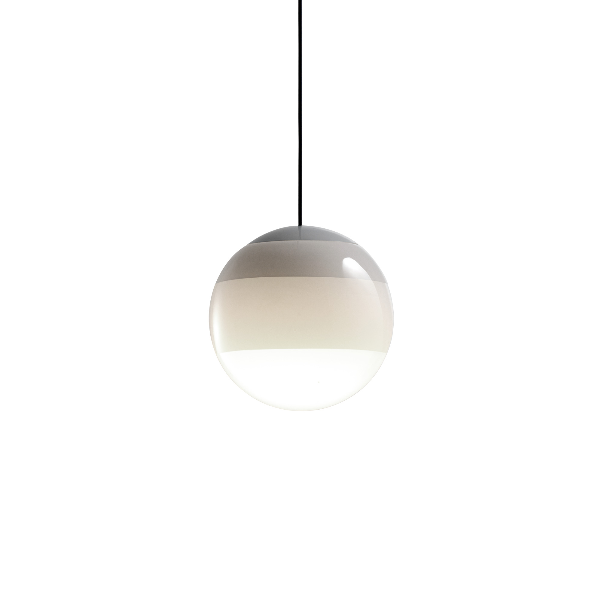 Dipping Light 20 LED Lampe suspension Marset blanc perle