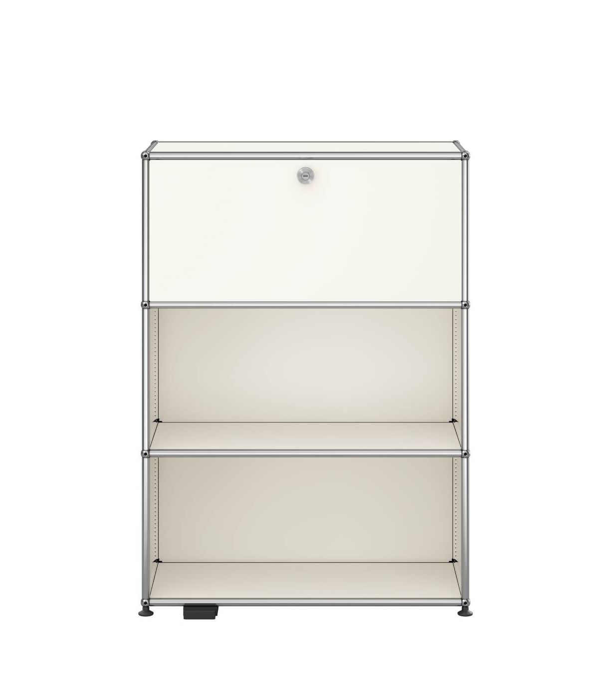 USM Haller E Étagère de salon / secrétaire Blanc