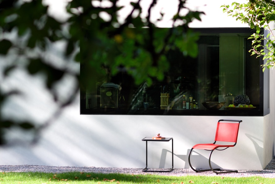 Ensemble B 9 Outdoor Tables d'appoint toutes saisons Thonet