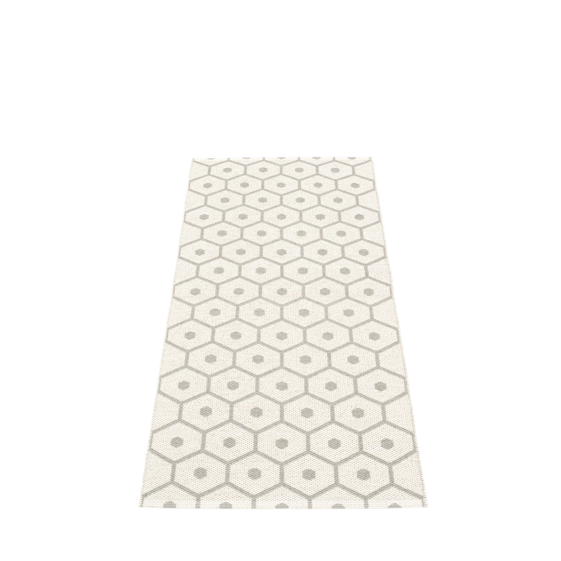 Honey Plastique Tapis 70x160 cm Pappelina Gris Chaud-Vanille
