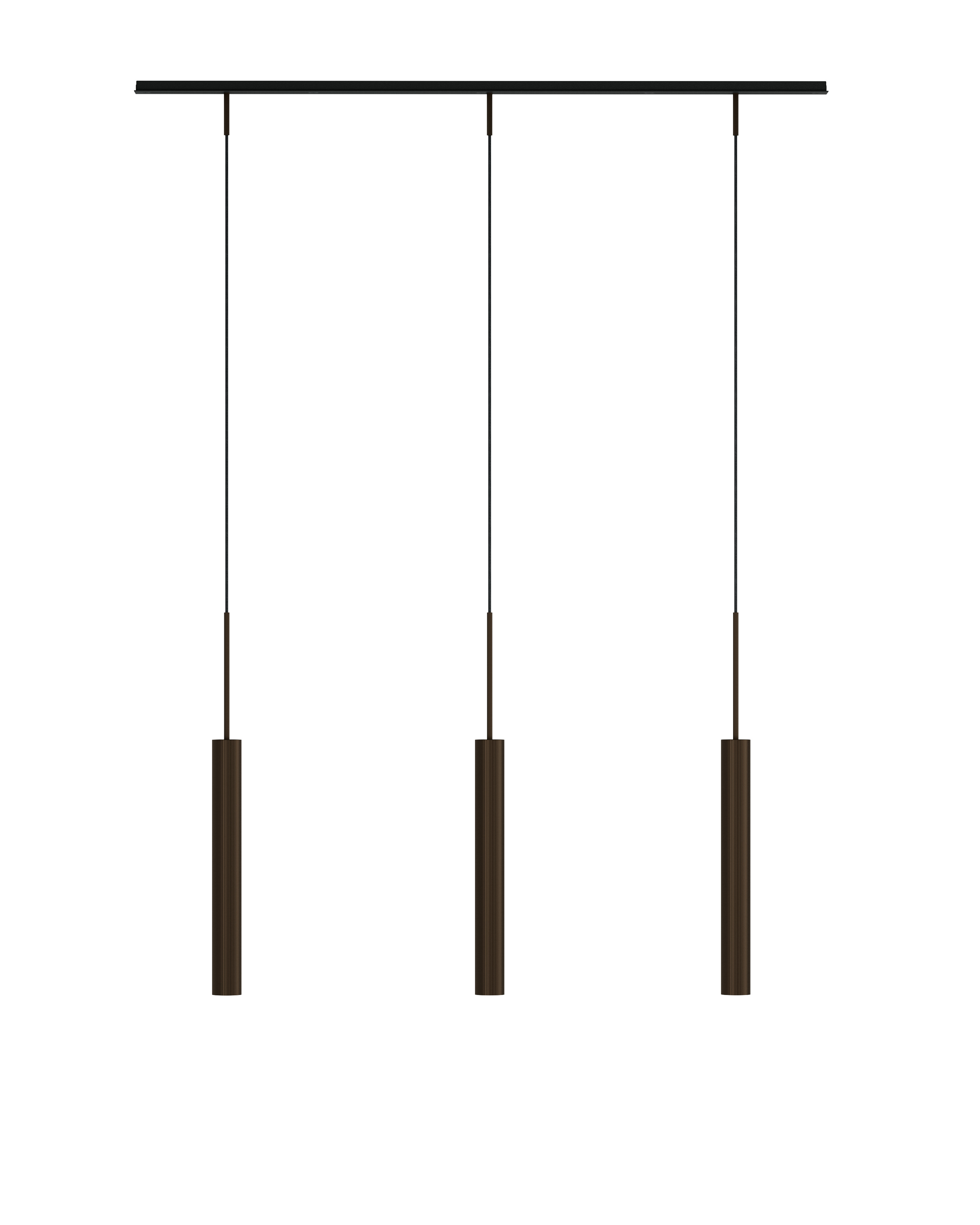 Tubulaire Rail 3 lampe suspendue Audo Copenhagen