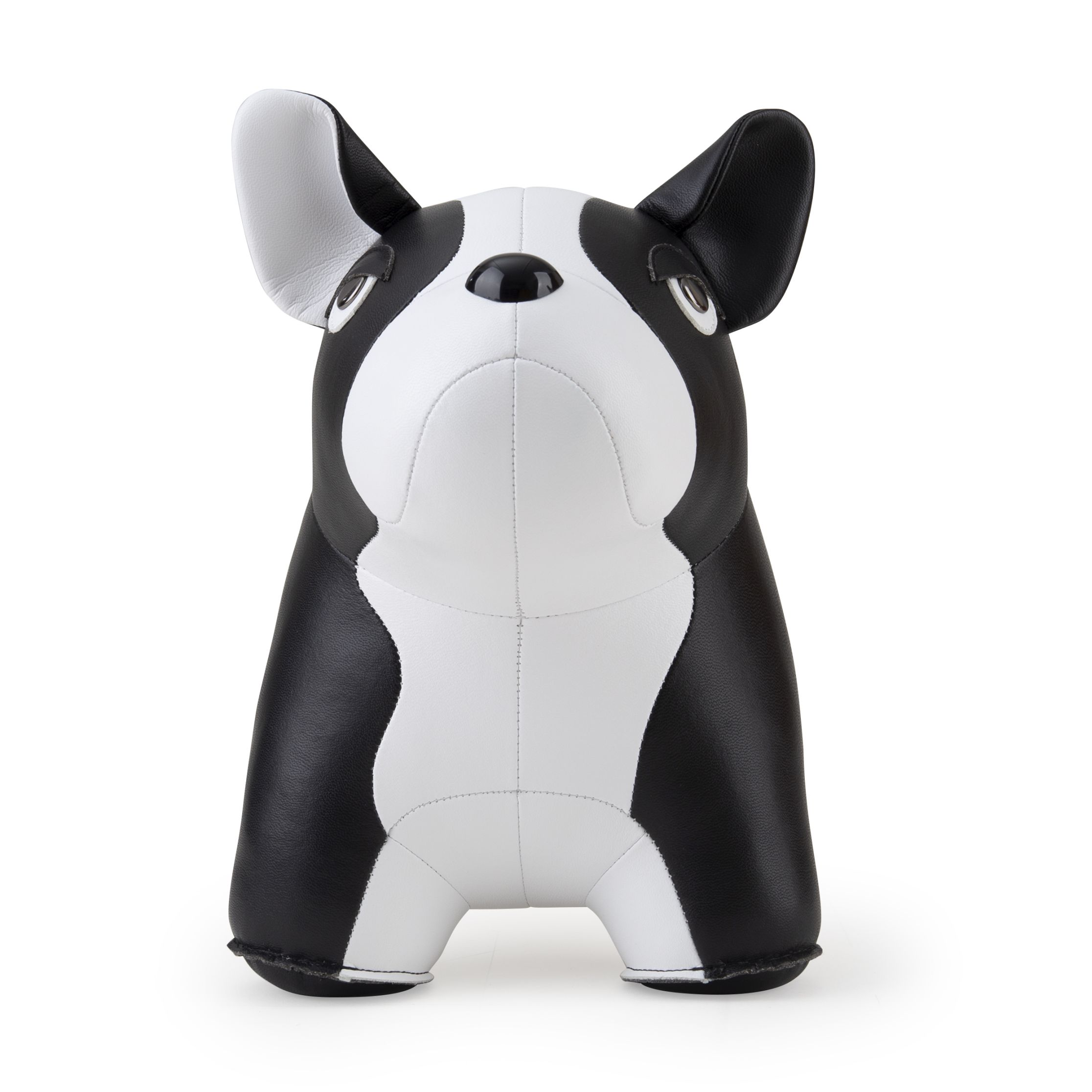 Butoir de porte Bouledogue français II noir/blanc Züny