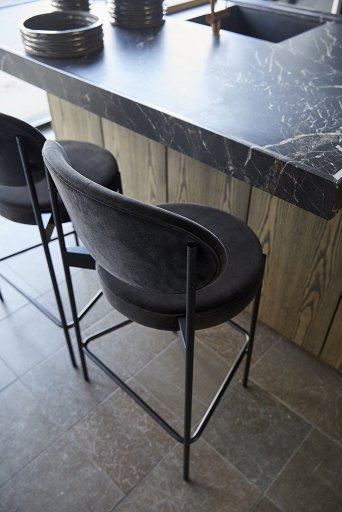 Series 430 Bar Stool Tabouret de bar 75 cm NOIR / REMIX 123 Verpan OFFRE SPECIALE