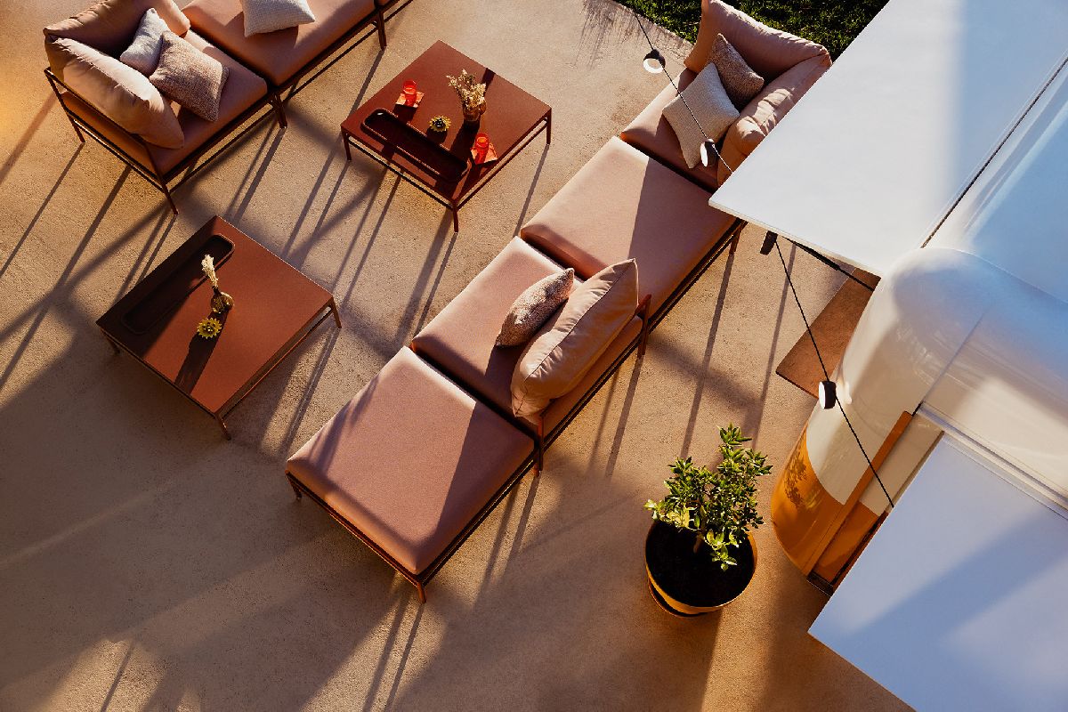 Rivage Lounge Fauteuil sans accoudoirs Extérieur Fermob