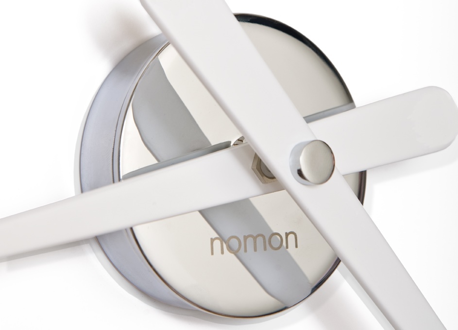 Rodón mini L horloge murale blanc nomon
