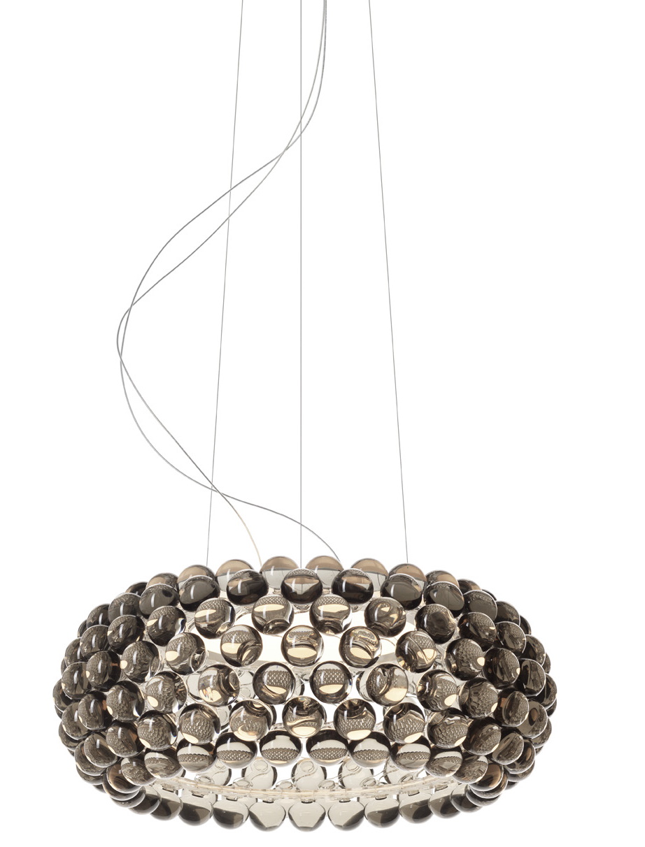 Caboche Plus Media Lampe de suspendue Foscarini Halogen gris