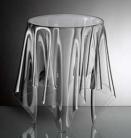 Table d'appoint transparente Essey Illusion, Klein & More OFFRE SPECIALE
