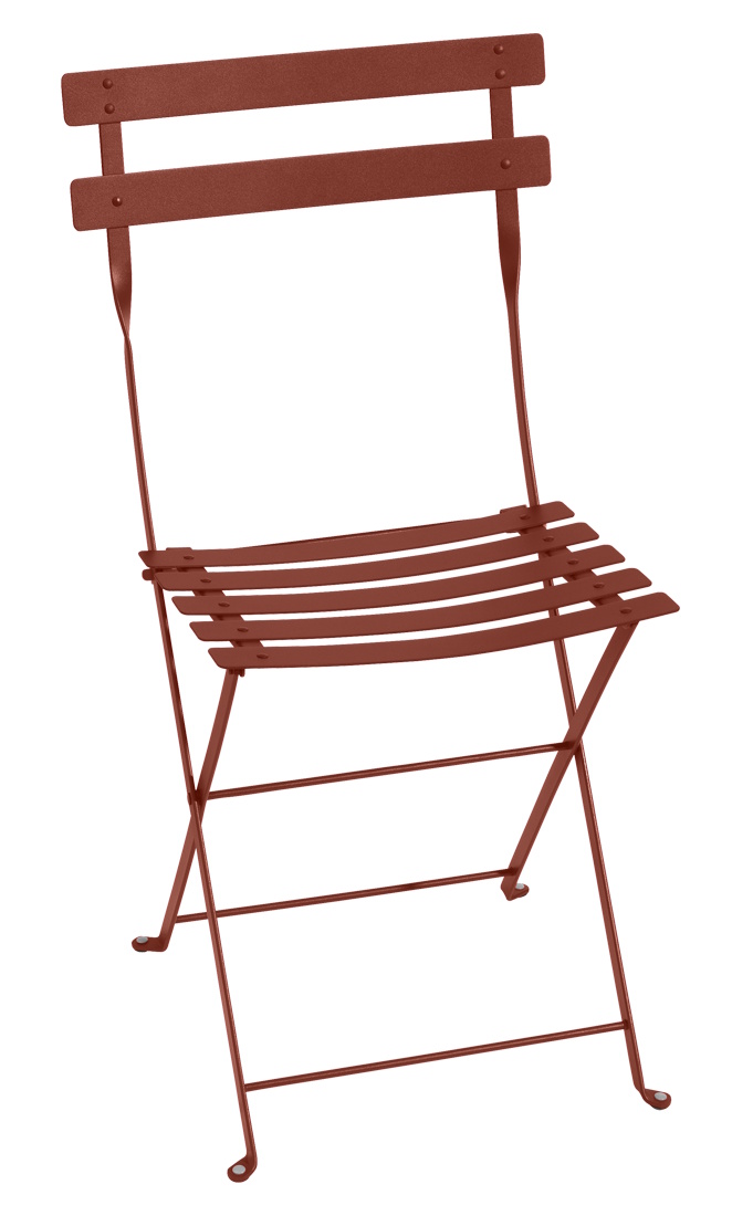 Chaise de jardin bistro en métal, rouge ocre, Fermob OFFRE SPECIALE