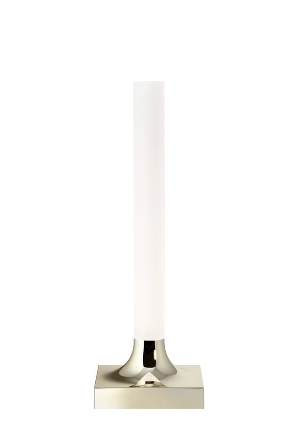 Goodnight Akkuleuchte von Kartell in Champagner glänzend: Moderne Tischleuchte mit Akku für Innenräume.