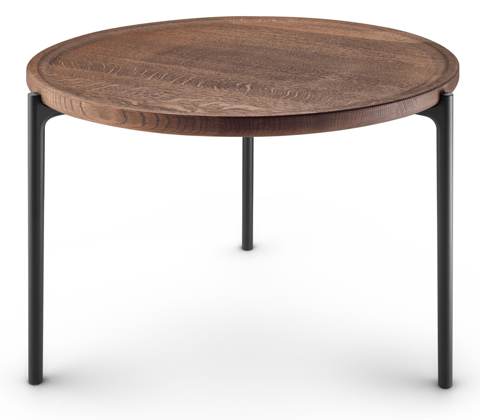 Savoye Table ronde en chêne - fumé ø 60 x H 42 cm Eva Solo