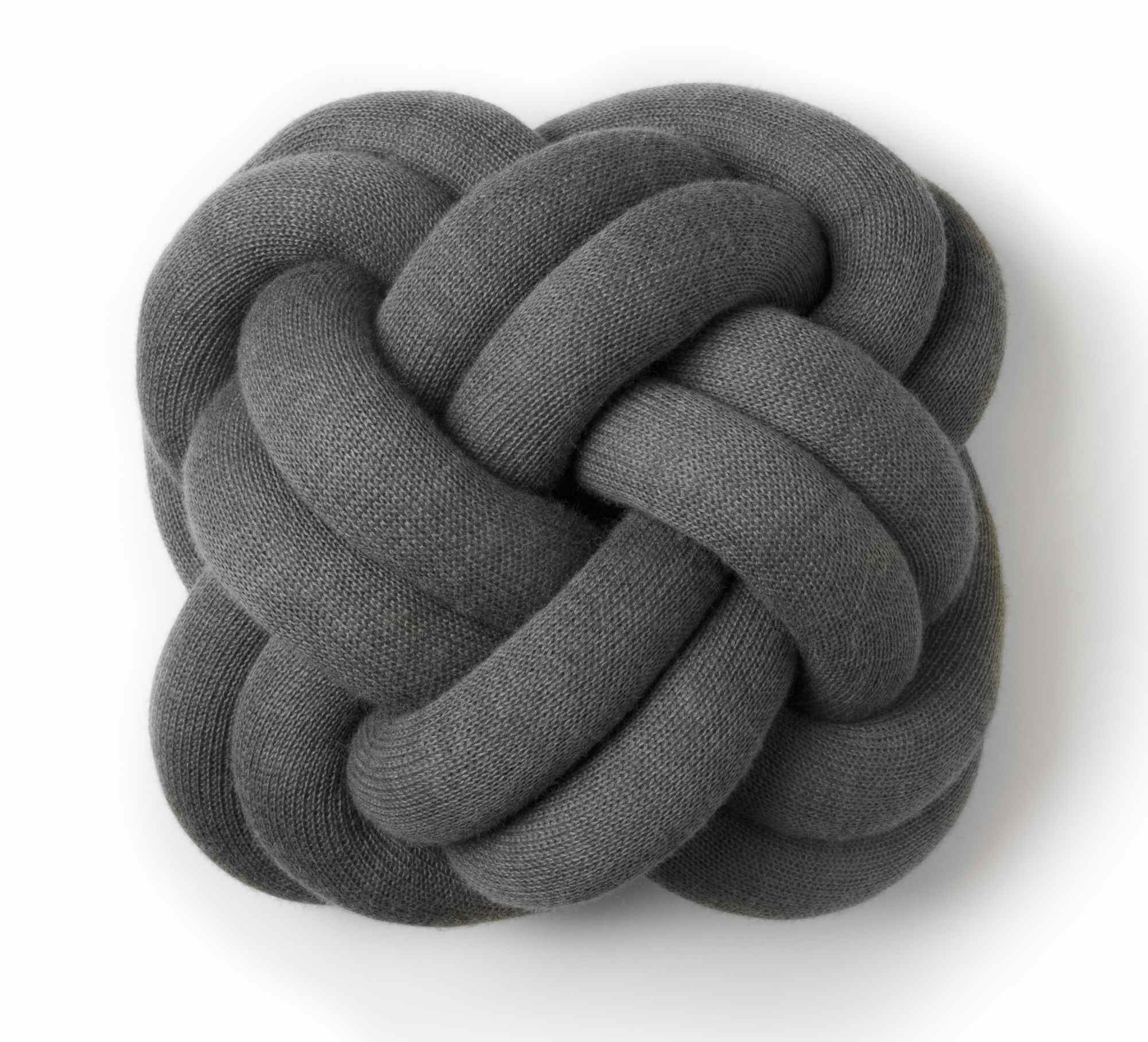 Knot Kissen Design House Stockholm-hellgrau