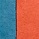 Bleu / Terre cuite