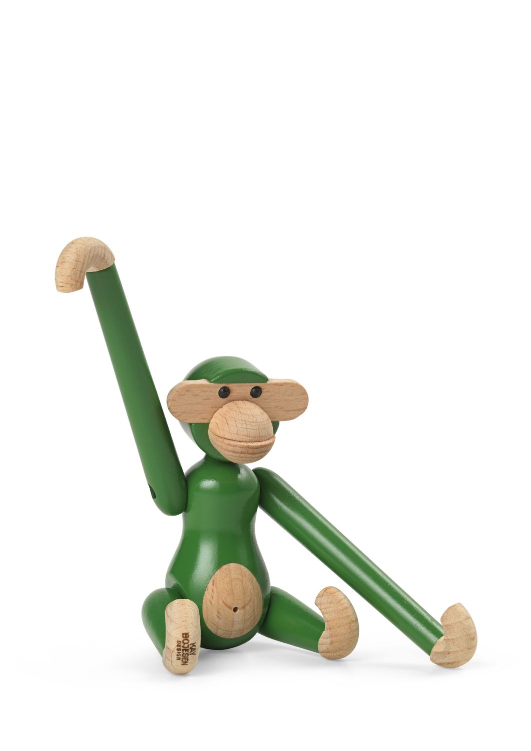 Singe Mini coloré Kay Bojesen Vert Vintage