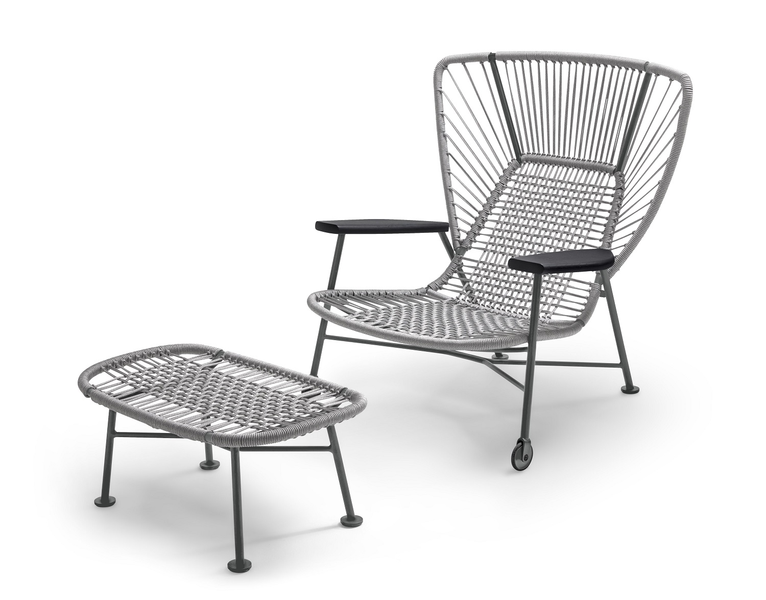Shinzo Hybrid Indoor / Outdoor Tabouret Walter Knoll