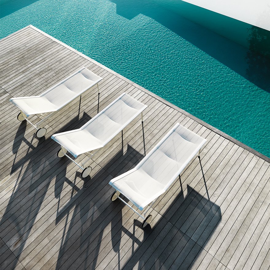 Richard Schultz 1966 Outdoor chaise longue Knoll International 