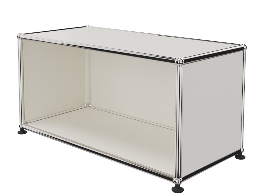 USM Haller Lowboard Ouvert Blanc pur - FAST DELIVERY