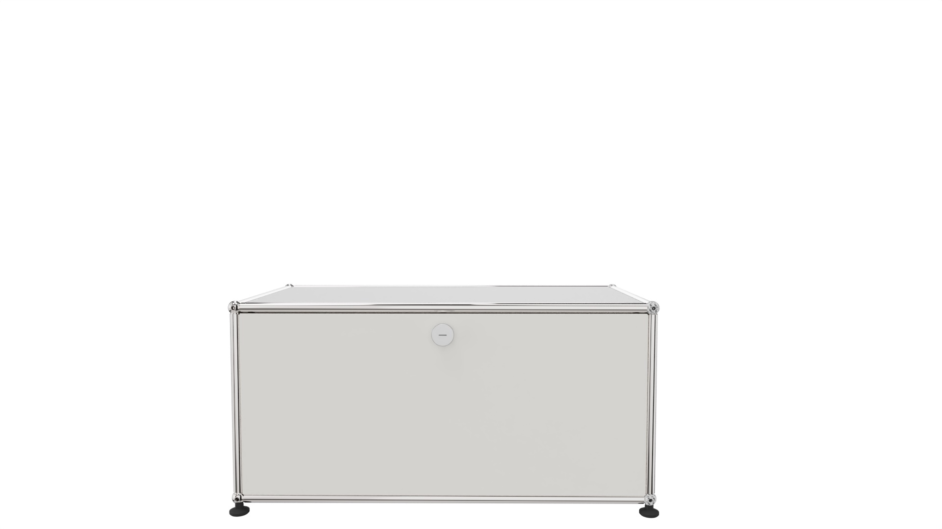 USM Haller Lowboard 1 Tiroir Blanc pur - FAST DELIVERY