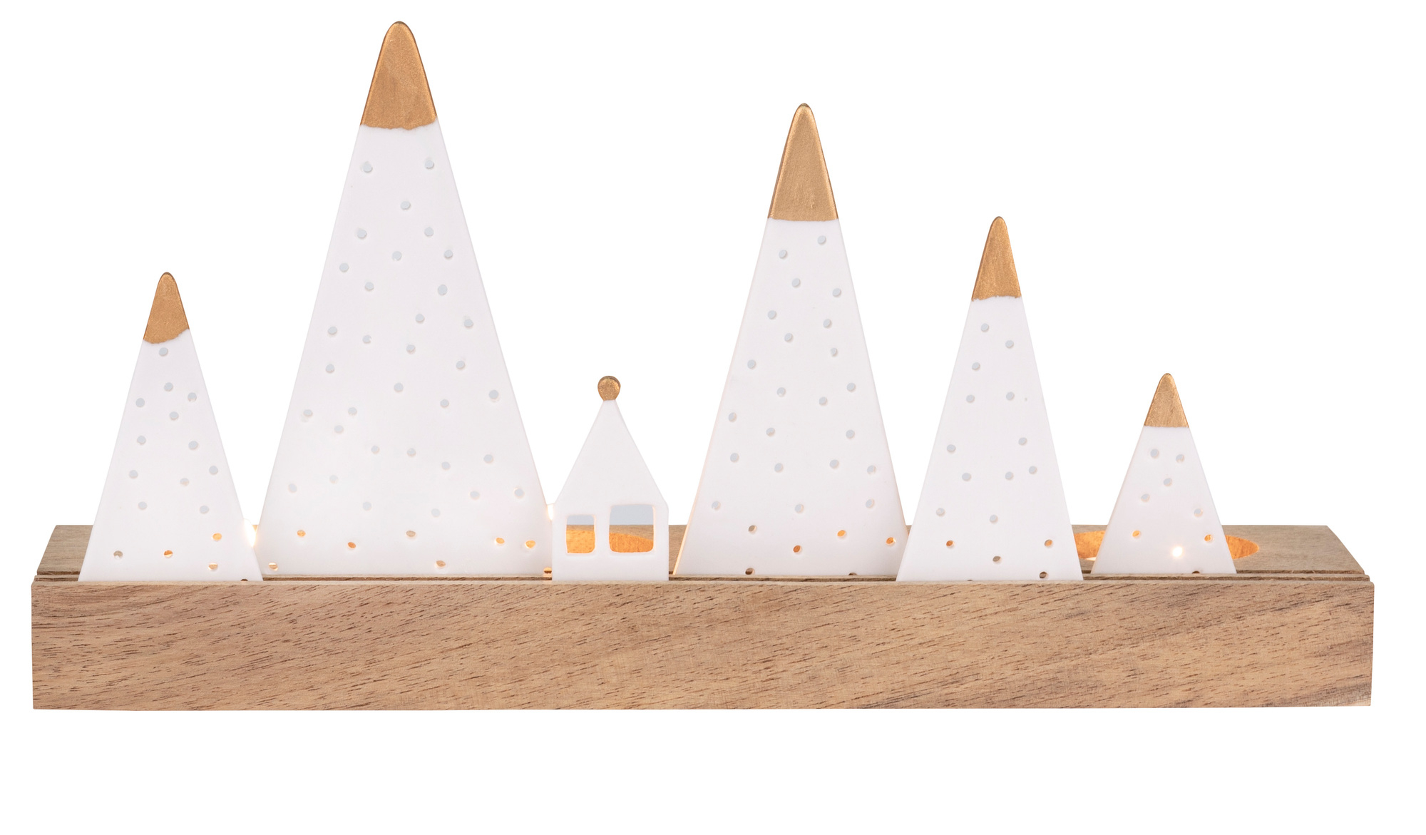 Living objet lumineux de Noël montagne Räder