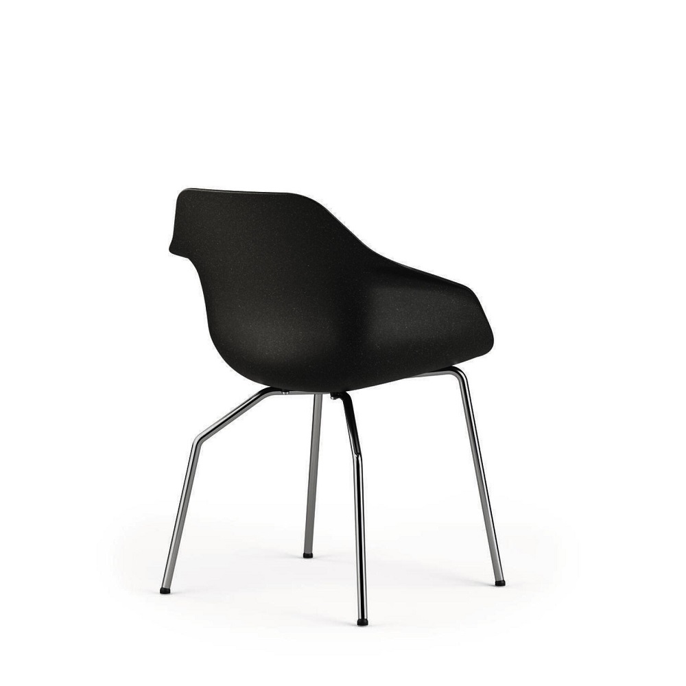 Yonda Universalstuhl Chaise à quatre pieds structure métal Wilkhahn 