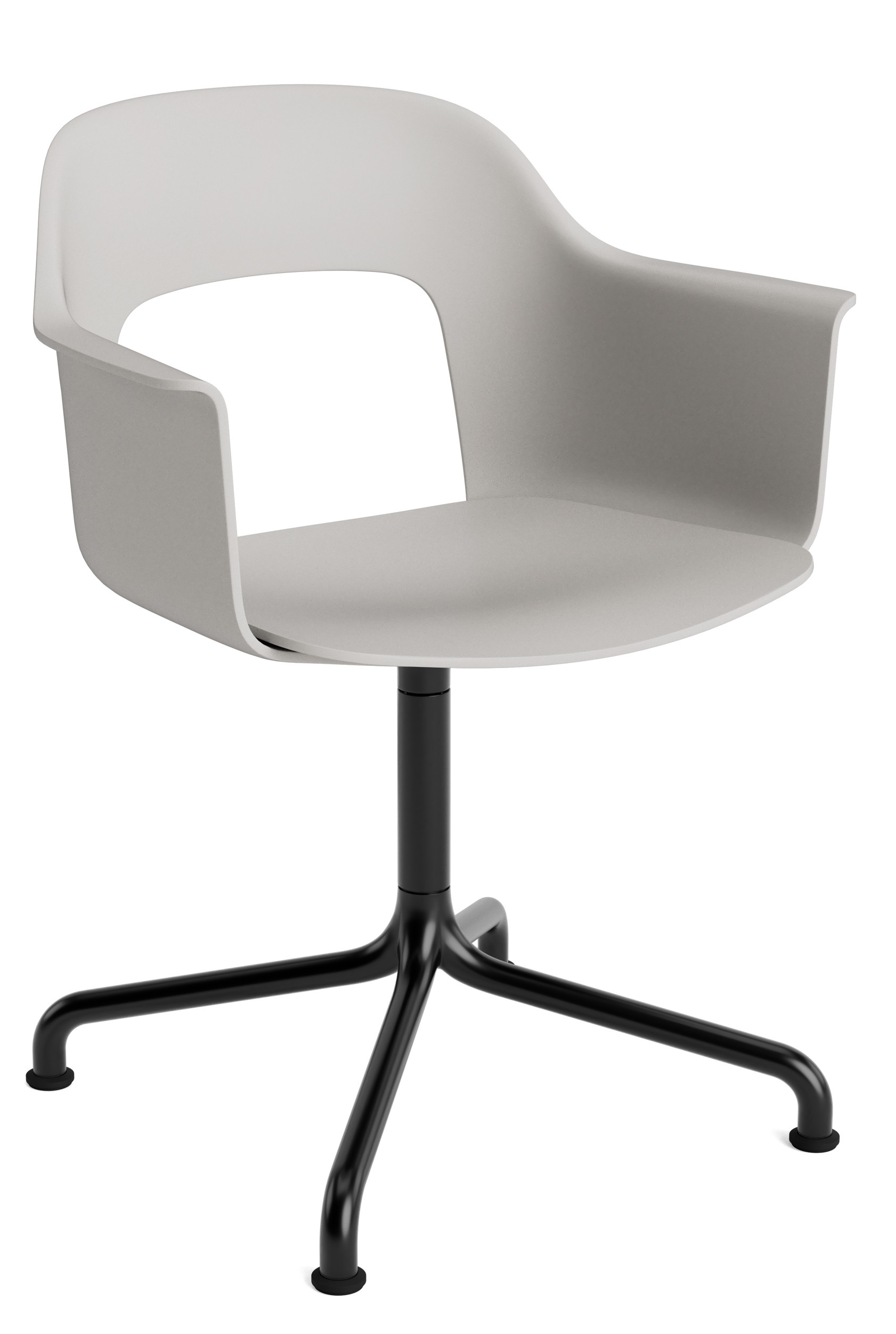 Layout Armchair 251 Fauteuil 4 pieds en étoile Pied pivotant avec base incurvée Hay  