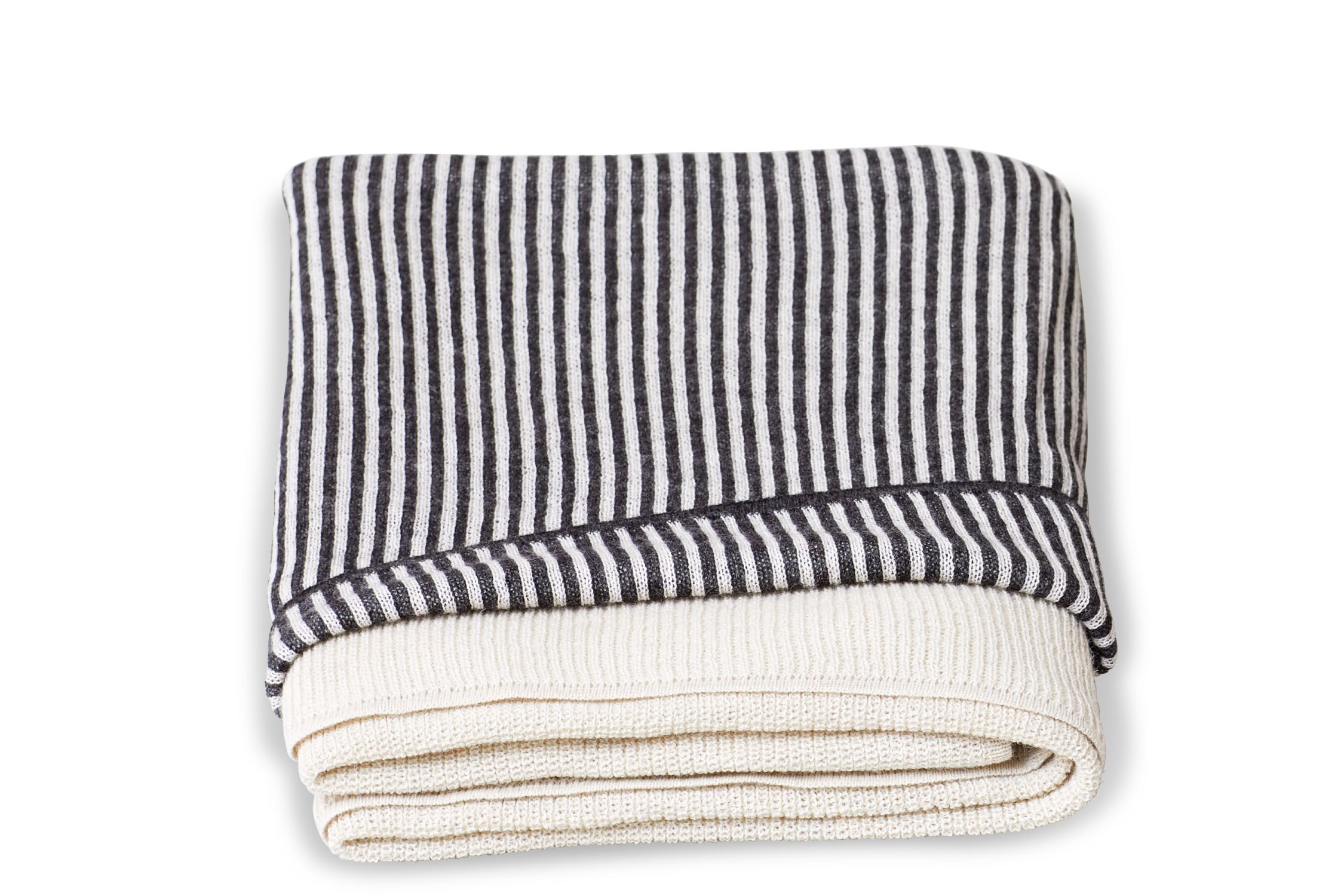 Aymara Plaid 170x130 Rib Cream Form & Refine